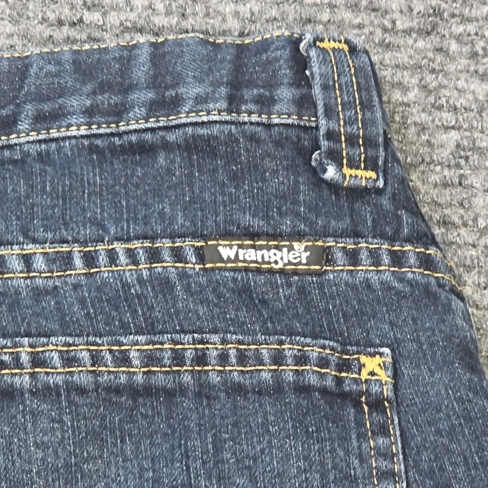 Wrangler Denim Carpenter Shorts Women's Sixe 18 Regular Blue Utility Mid Rise‎
